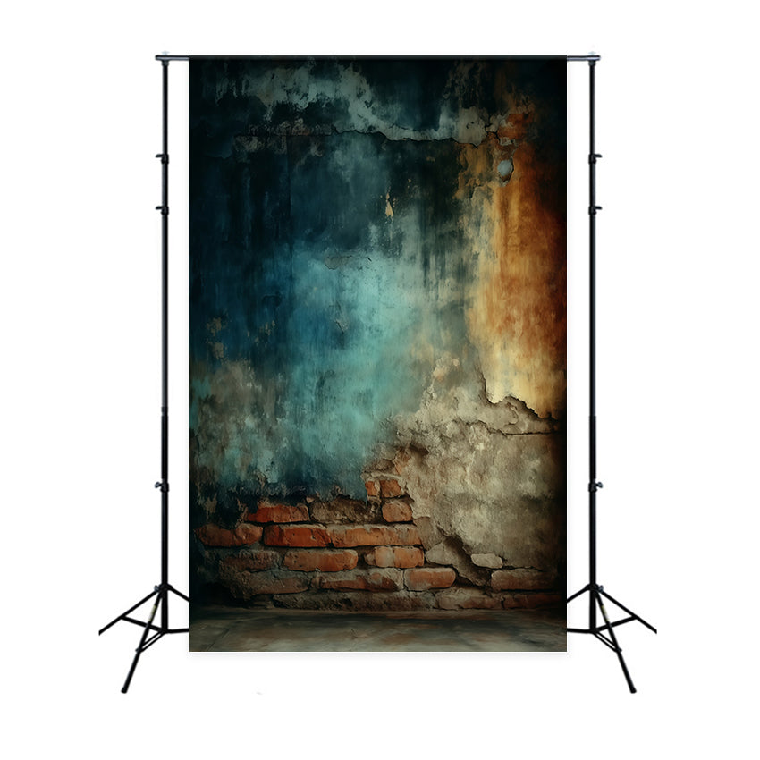 Vintage Photo Backdrop Aged Urban Texture Wall Backdrop MRR7-236