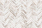 Herringbone Spell Mottled White Wooden Rubber Floor Mat for Photography RM12-57