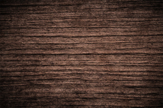 Dark Brown Wooden Rubber Floor Mat for Photography RM12-72