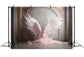 DBackdrop Palace Sacred Pink Angel Wings Backdrop RR4-17