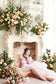 DBackdrop Rose Fireplace Holy Wedding Theme Backdrop RR4-39