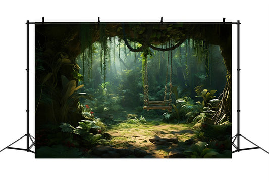 DBackdrop Mystic Forest Adventure Swing Backdrop RR4-41