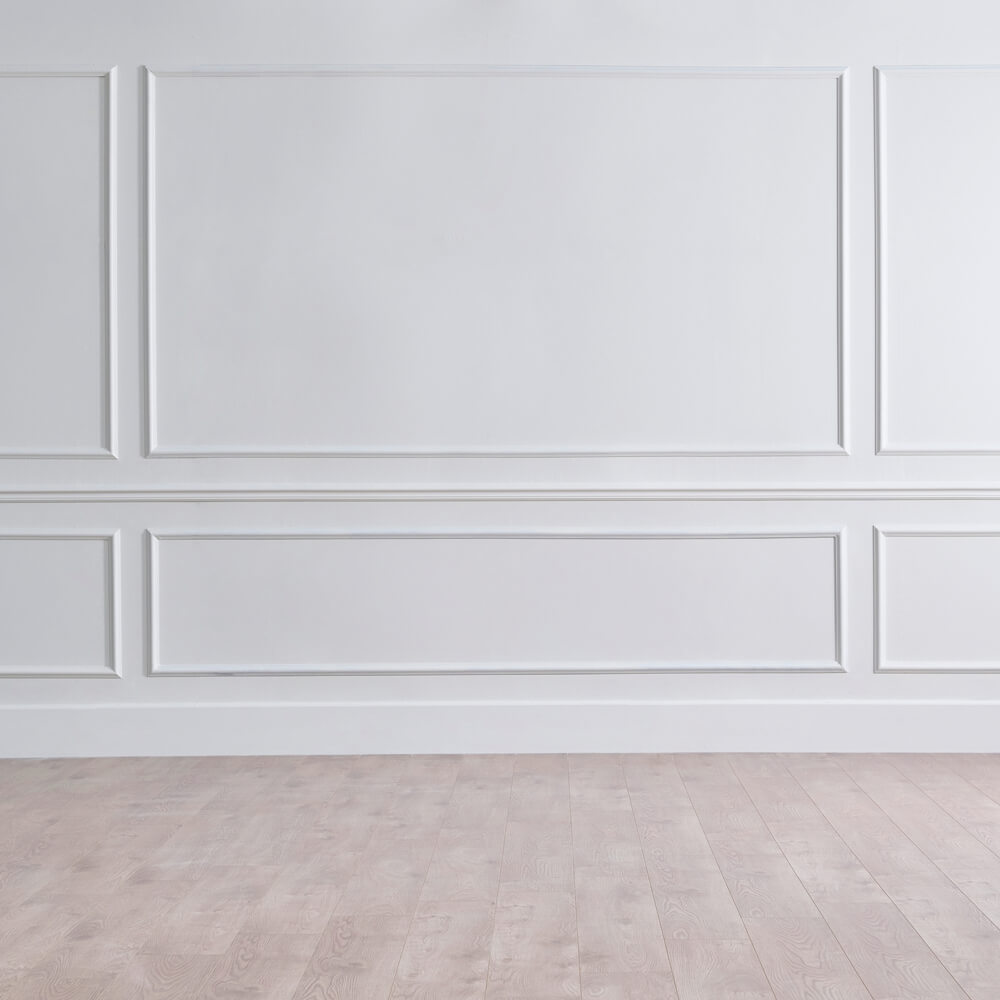 Classic White Retro Wall Photography Backdrop RR6-86