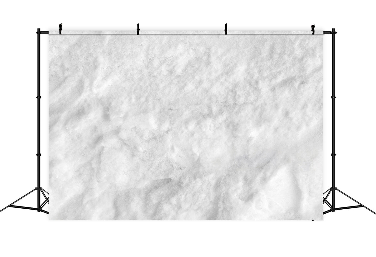 Snowy Christmas Backdrop Soft White Snow Texture Christmas Photoshoot Backdrop RR610-113