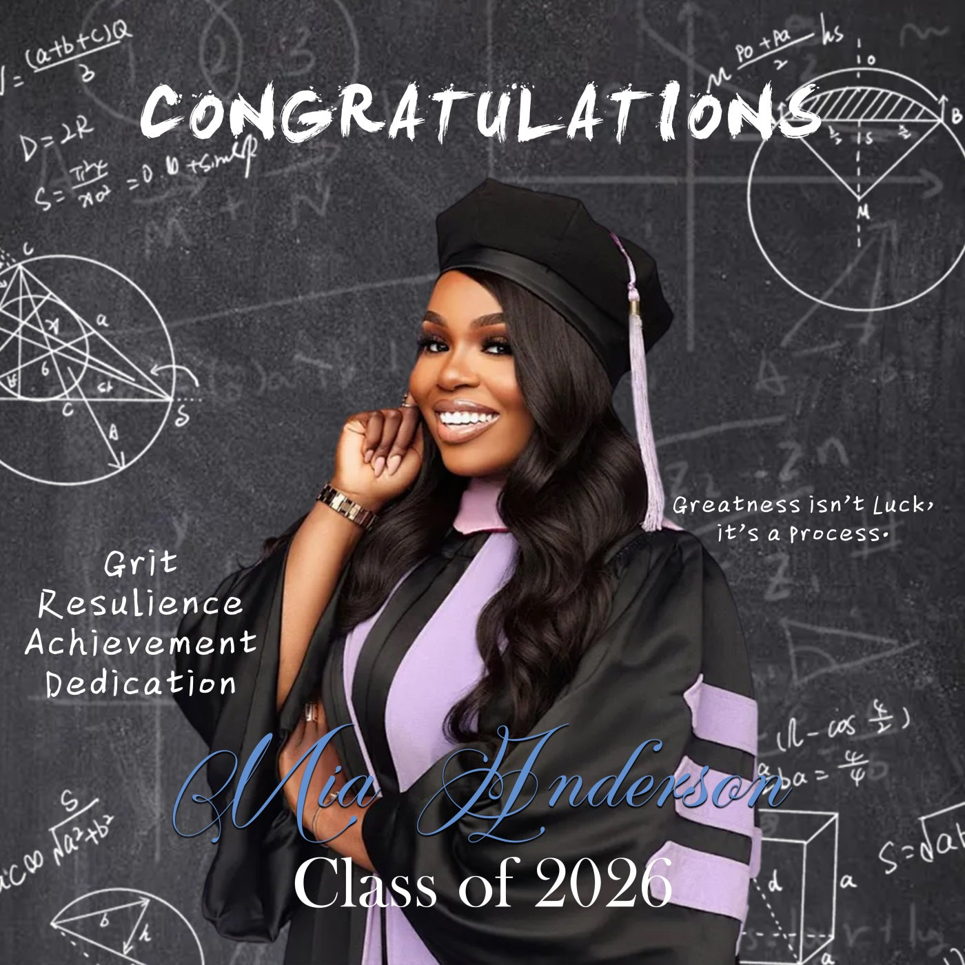 Graduation Backdrop Ideas Chalkboard Math Formulas Custom Graduation Party Backdrop RR63-29