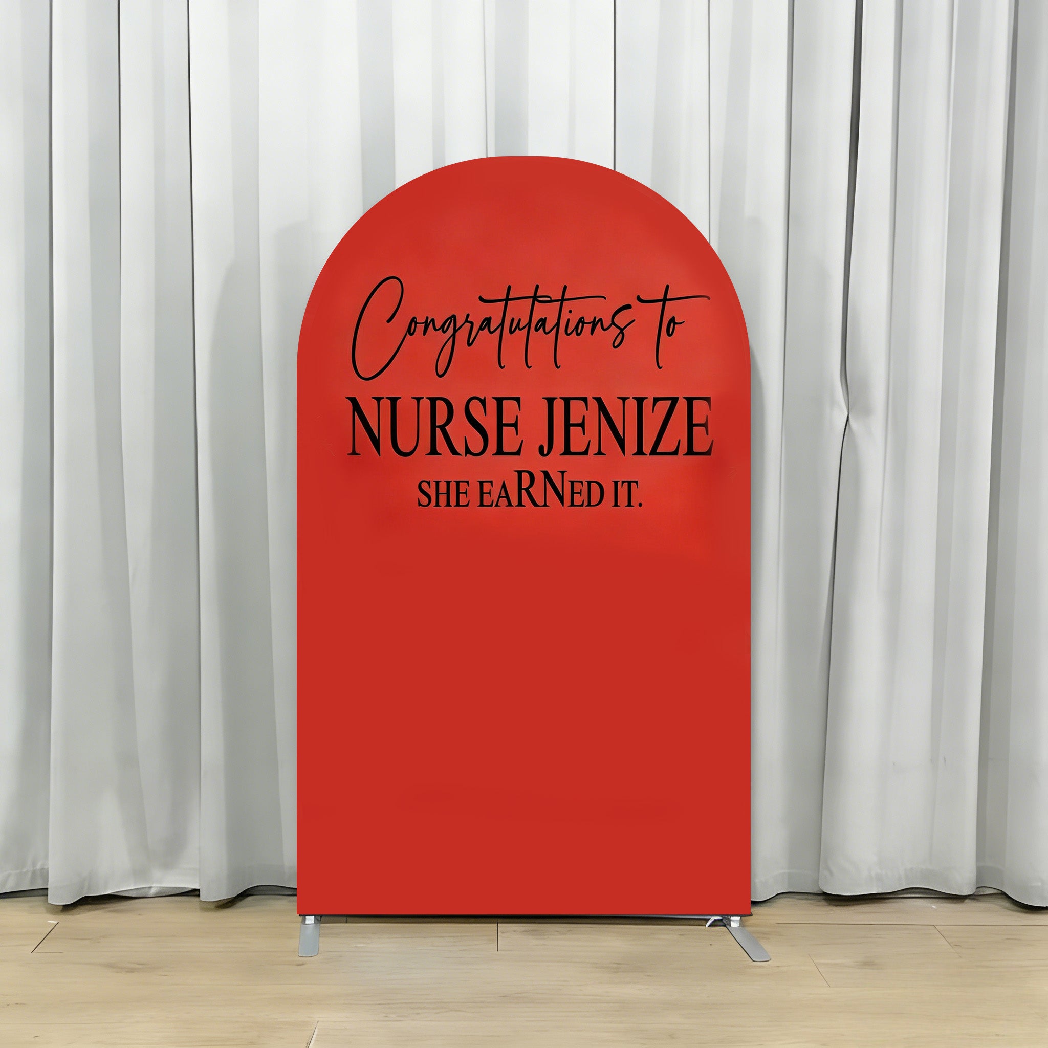 Graduation Arch Backdrop For Party Red Arch Party Drcoration Graduation Party Arch Backdrop RR64-9