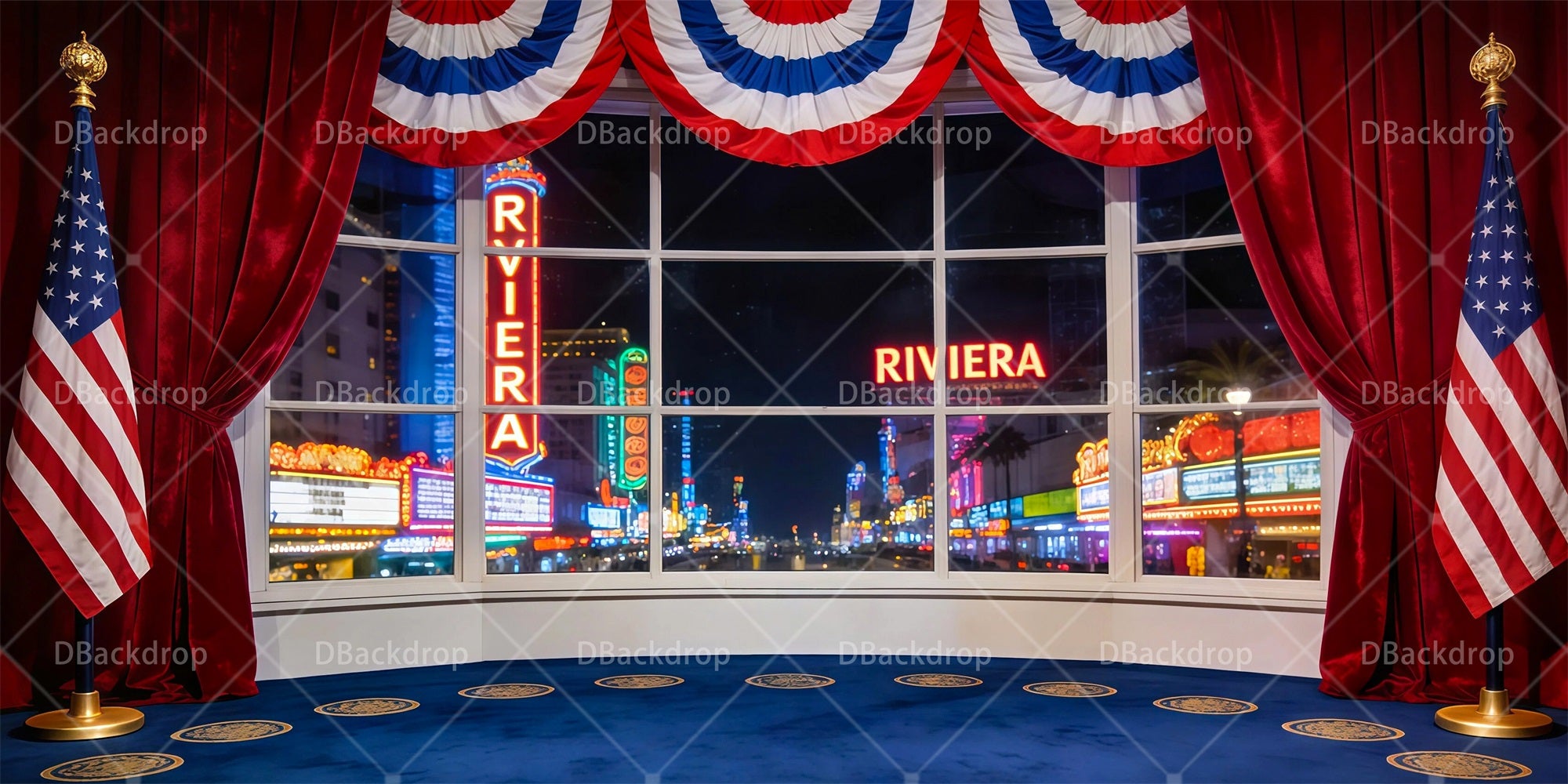 Performance Backdrop Las Vegas Professional Stage Backdrops RR65-T113