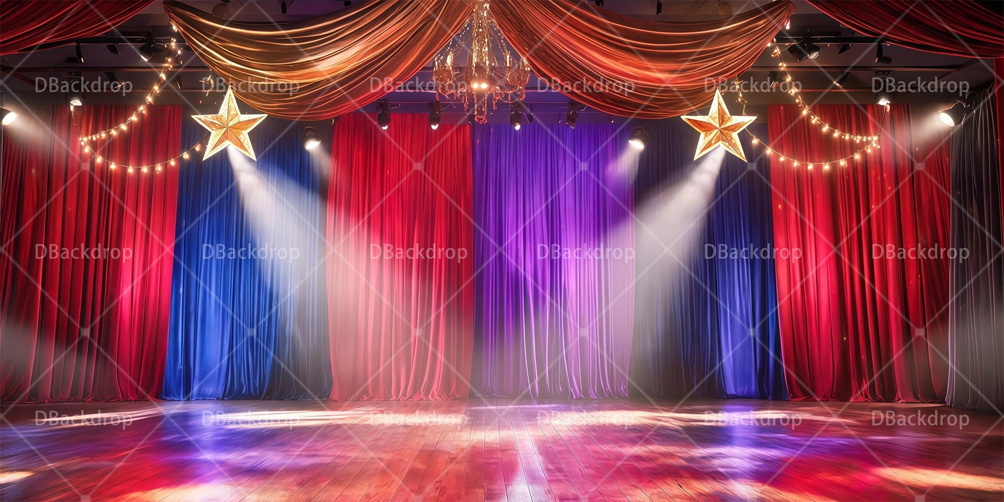 Broadway Stage Backdrops Prom Stage Performance Backdrops RR65-T52