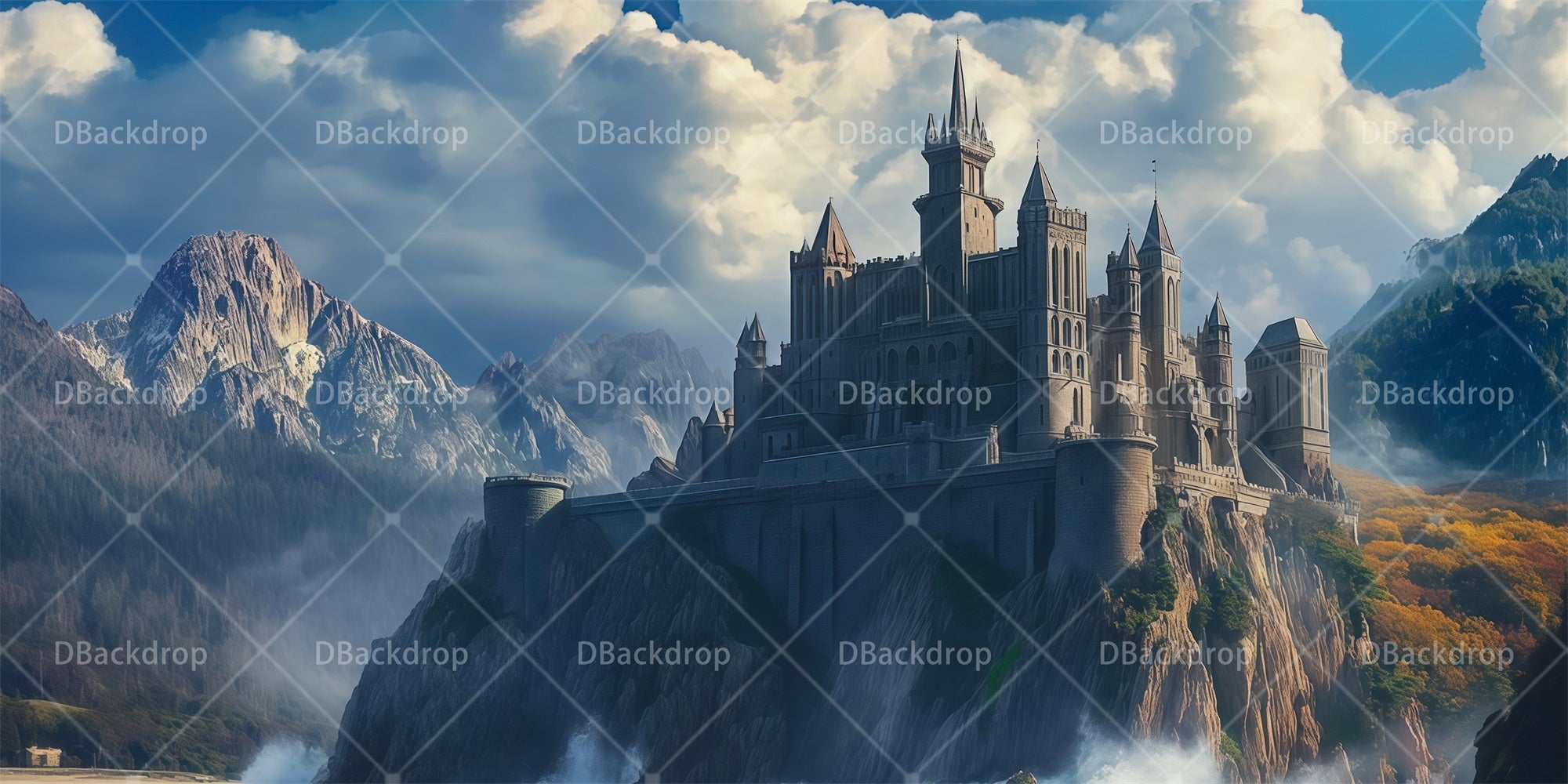 Theater Backdrops Shiz University Professional Stage Backdrops RR66-T1
