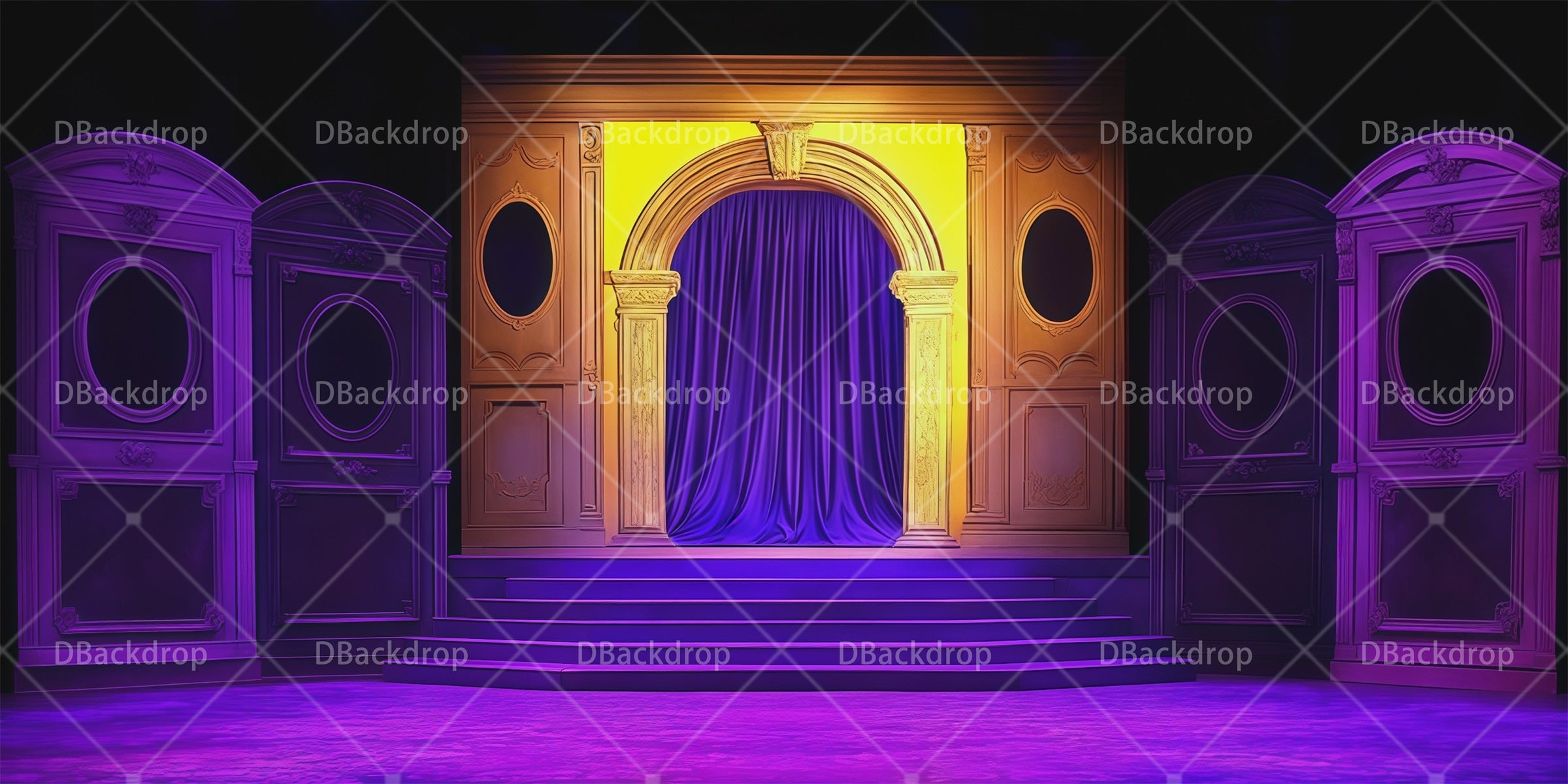 Stage Backdrops For Sale Orgon's Living Room Theater Backdrops RR66-T41
