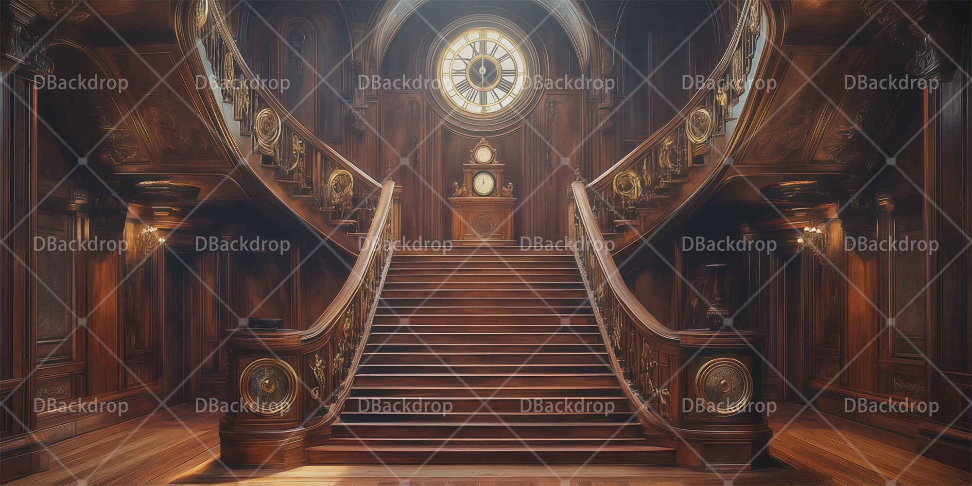 Stage Backdrop Titanic Grand Staircase Performance Backdrops RR66-T66