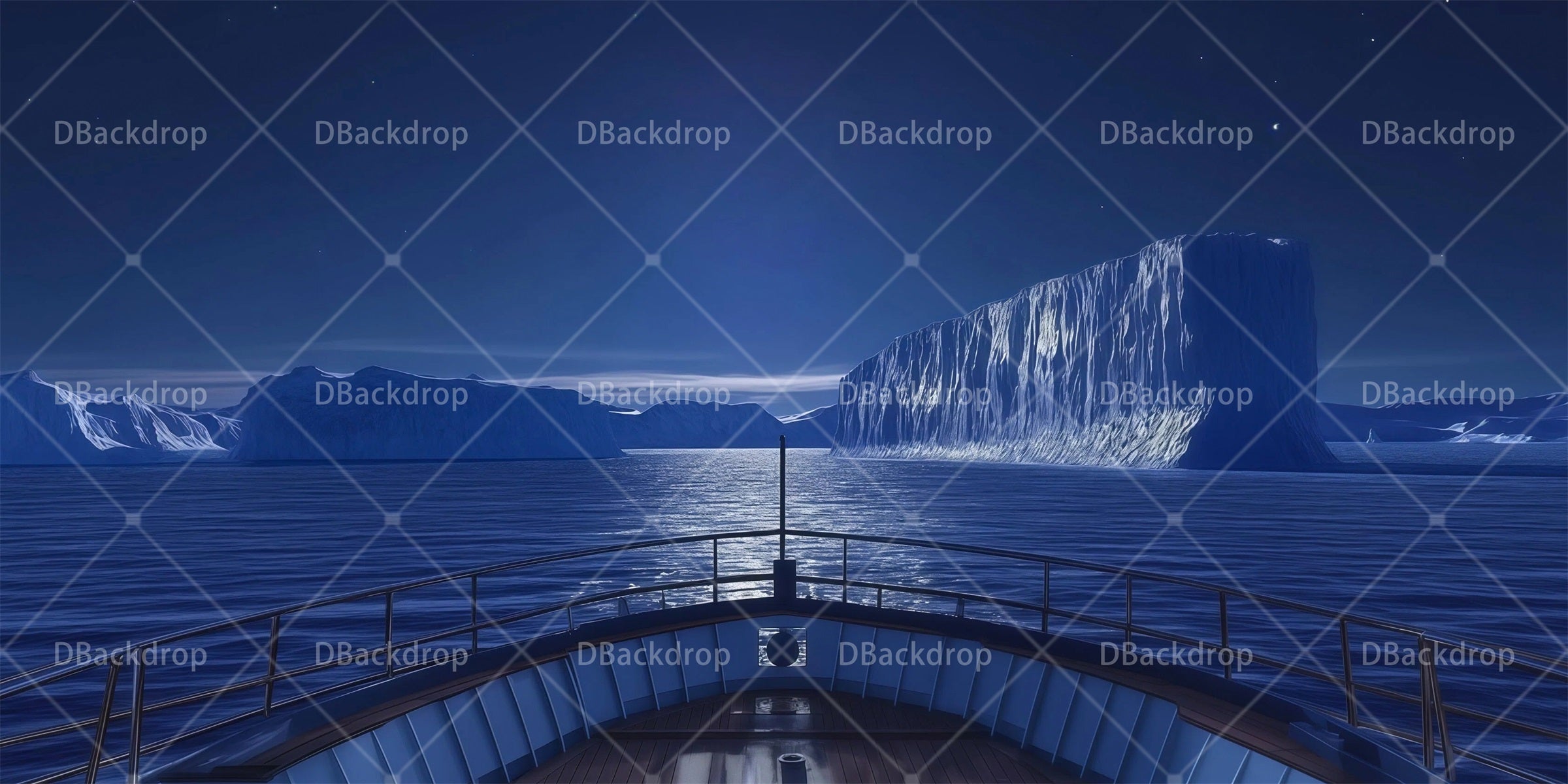 Stage Backdrop Ideas Titanic Iceberg Deck Theater Backdrops RR66-T68