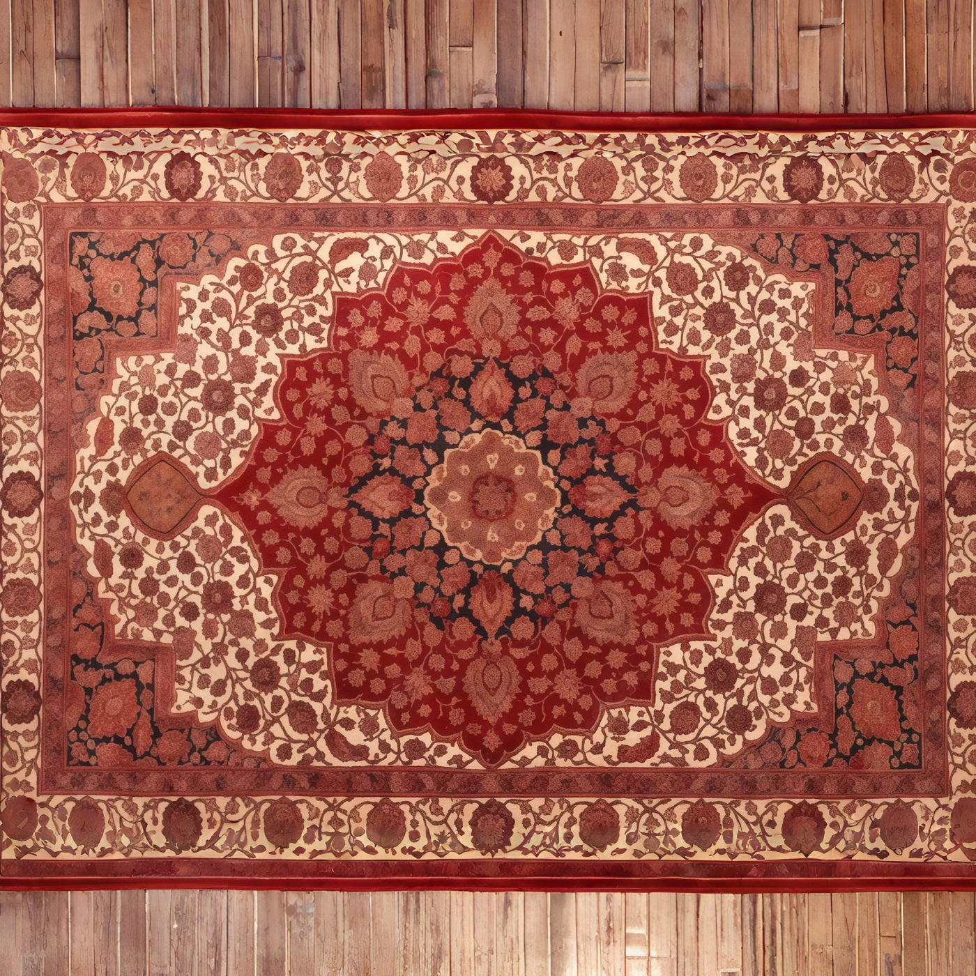 Vintage Christmas Backdrop Retro Persian Carpet Studio Backdrops Christmas RR68-82