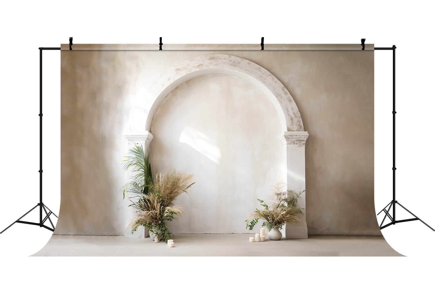Rustic Baseboard For Photography Rustic Elegance Boho Photography Backdrop RR7-10 – Dbackdrop