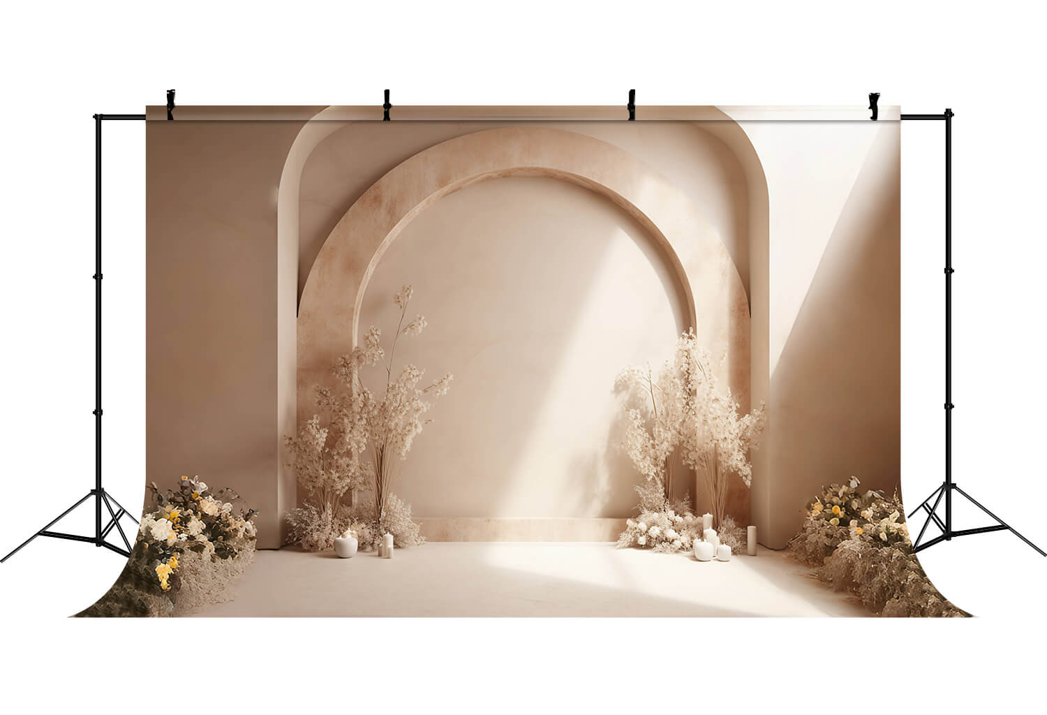 Dreamy Bloom Boho Photography Backdrop RR7-13 – Dbackdrop