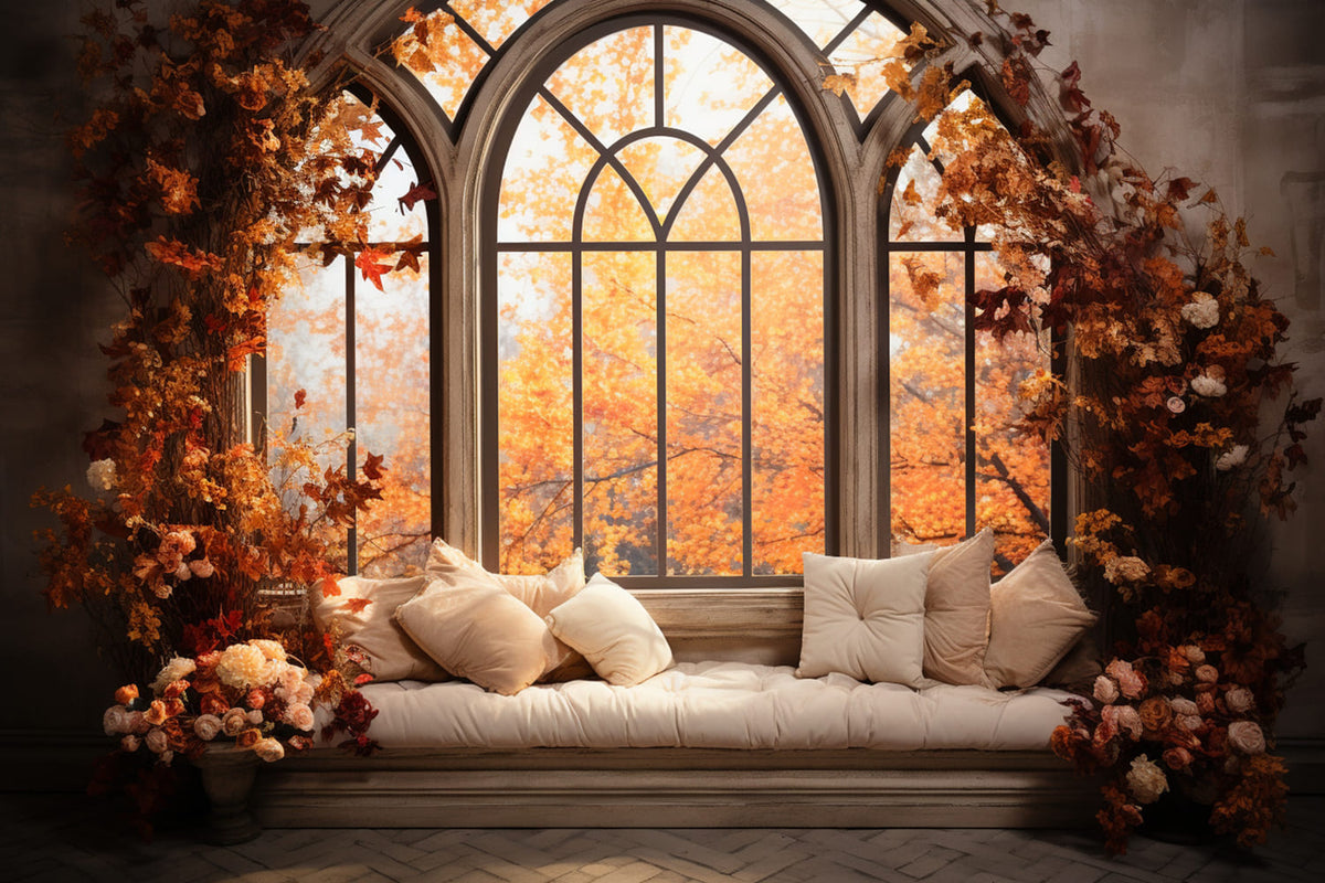 Fall Retro Backdrop Fall Backdrops for Photography | Autumn Leaves Studio Backgrounds – Page 2