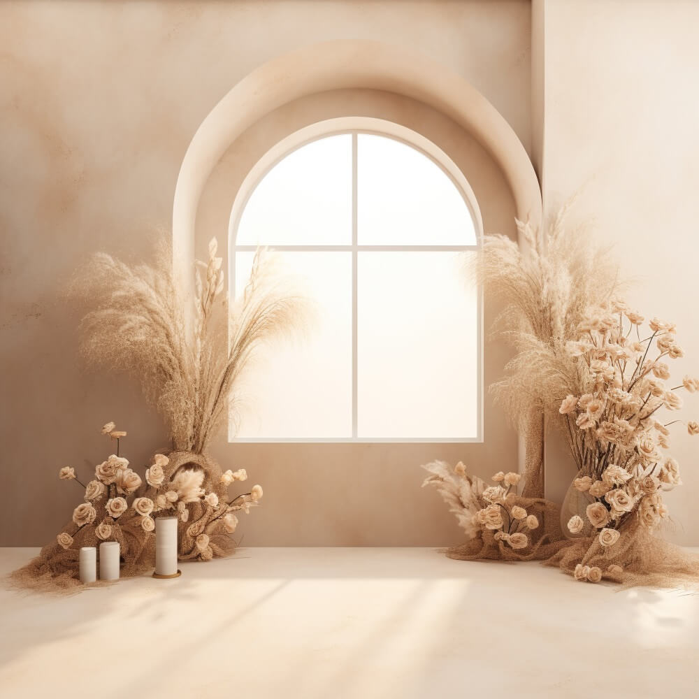 Ethereal Window Boho Photography Backdrop RR7-18 – Dbackdrop