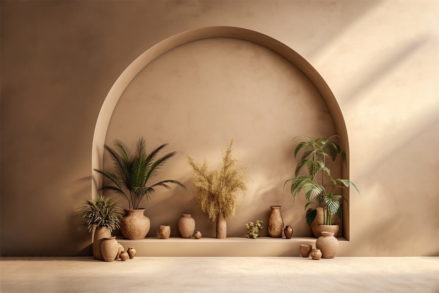 Warm Oasis Boho Photography Backdrop RR7-1 – Dbackdrop