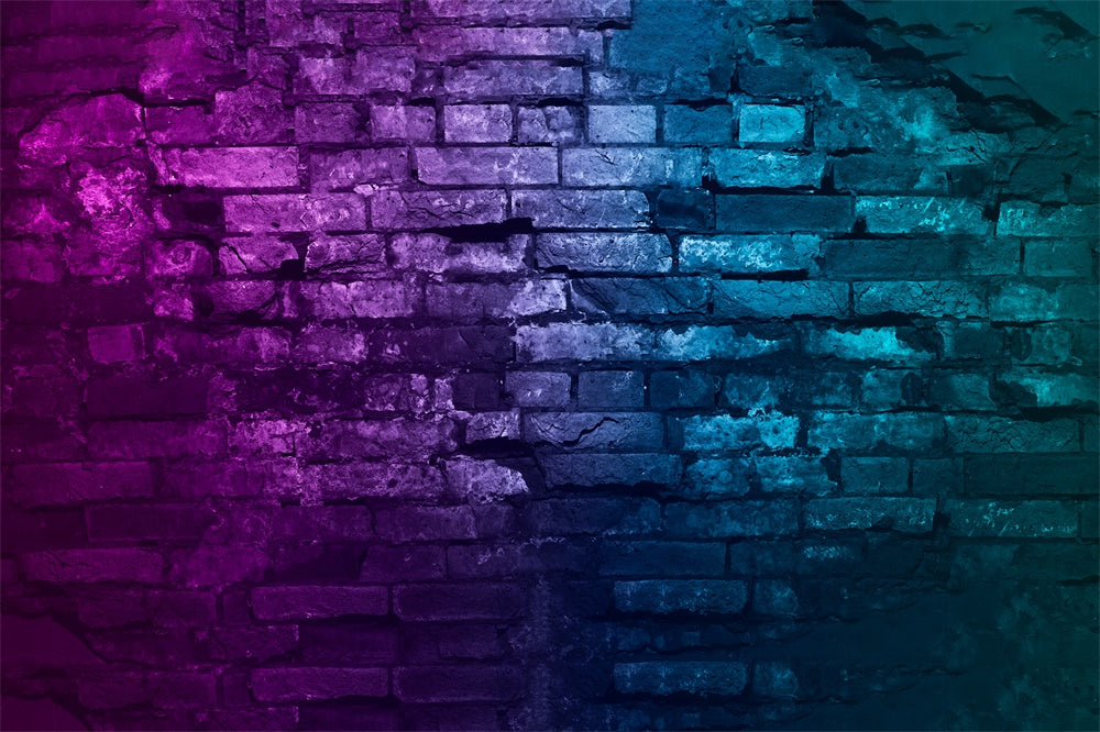 Bricks Gradient Backgrounds Gradient Bricks Floor Fabric Backdrop RR8-601