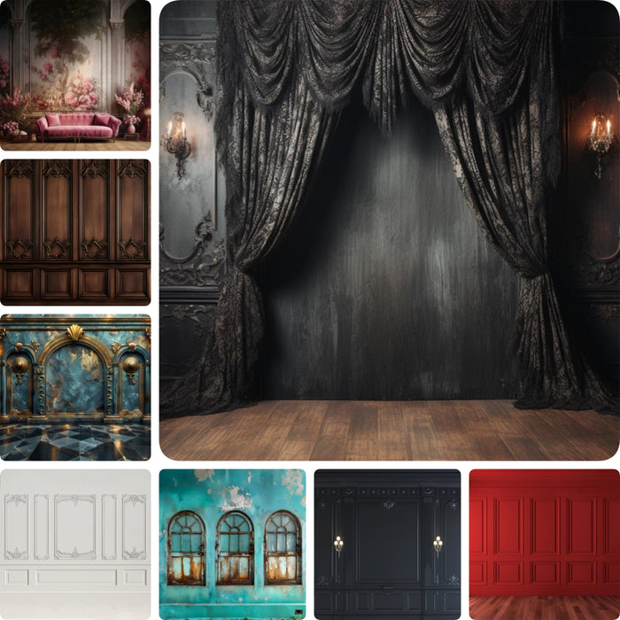 Recolection Backdrop 10x10 Fabric Photo Backdrops for Events, Expos & Party Decor