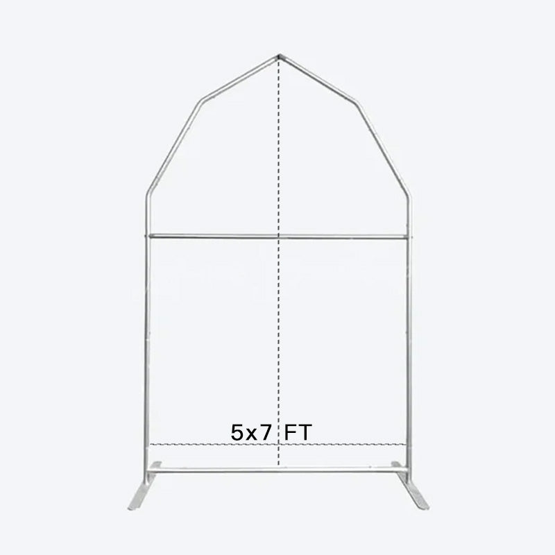 Arch Backdrops Wooden Rustic Farm Barn Door Party Backdrop LXX59-361