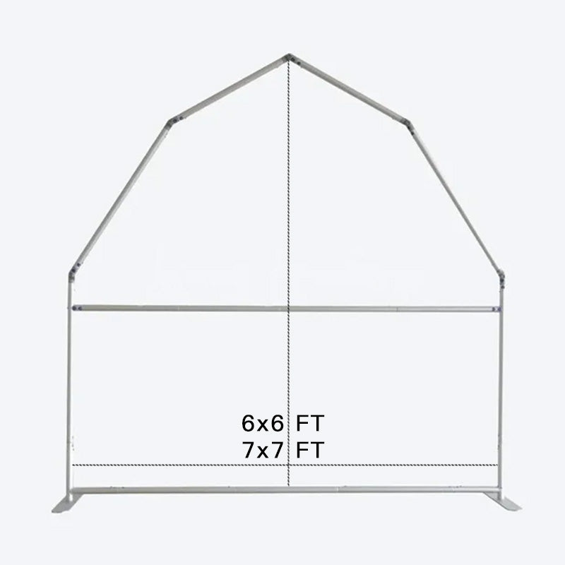 Arch Backdrops Wooden Rustic Farm Barn Door Party Backdrop LXX59-361