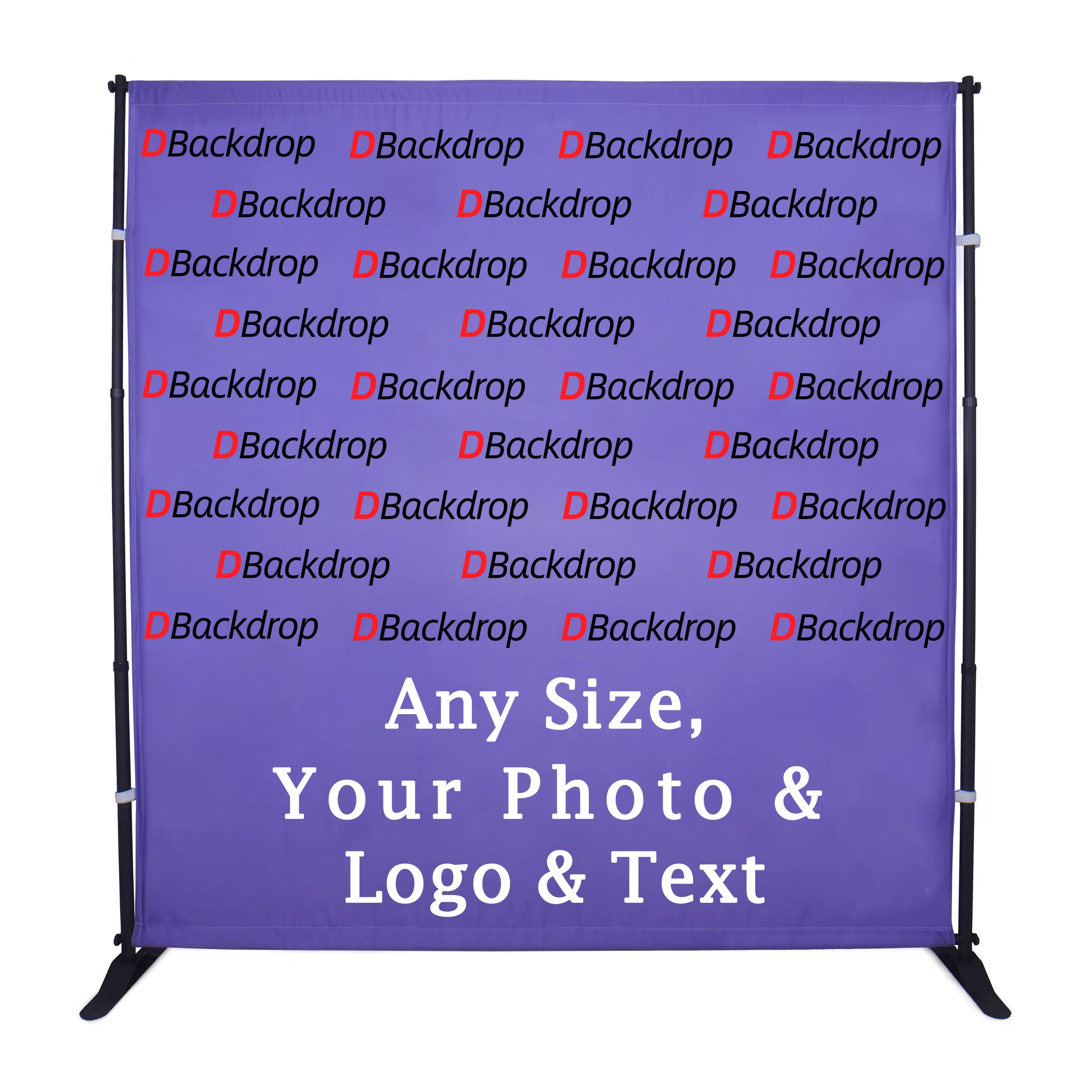 Custom Step & Repeat Logo Personalized Photo Banner