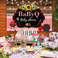 Custom Baby Shower BBQ Party Theme Backdrop TKH1581