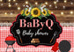 Custom Baby Shower BBQ Party Theme Backdrop TKH1581