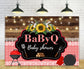 Custom Baby Shower BBQ Party Theme Backdrop TKH1581