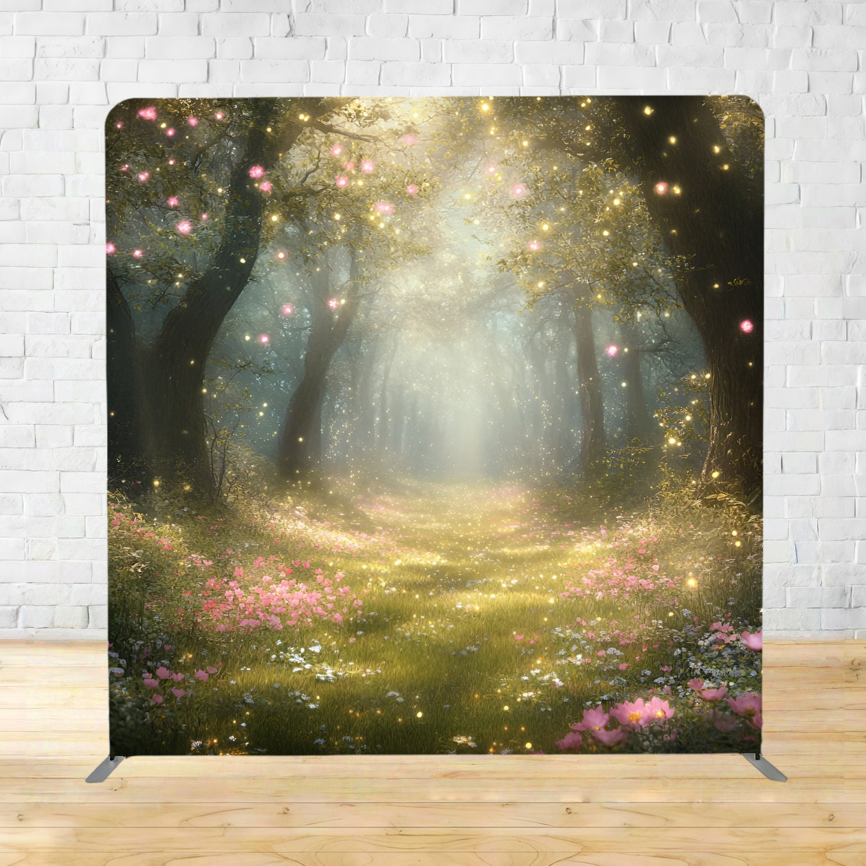 Tension Backdrop Magical Forest Light Flower Trail Spring Backdrop TSLXX1-166