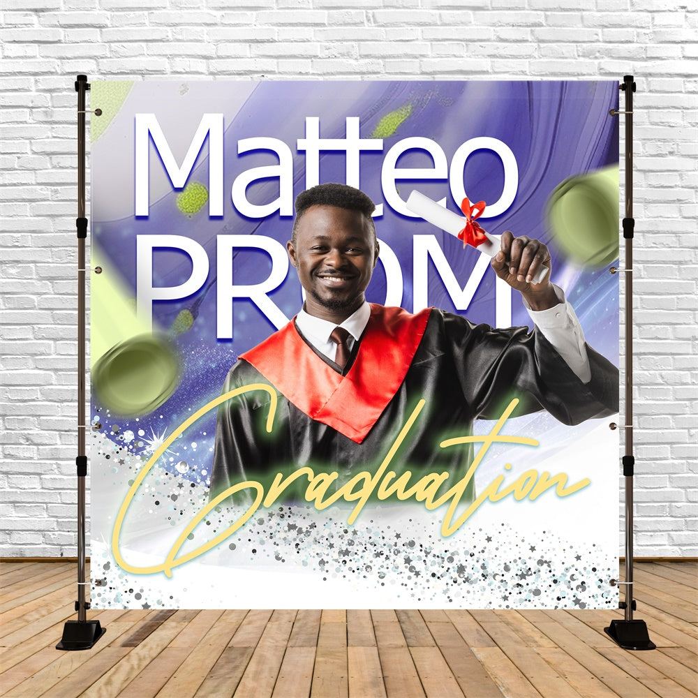Sign Backdrop Graduation Modern Graduation Backdrops