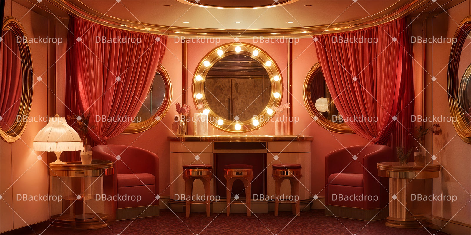 Musical Backdrops Reno’s Cabin Professional Stage Backdrops TWW511-T25