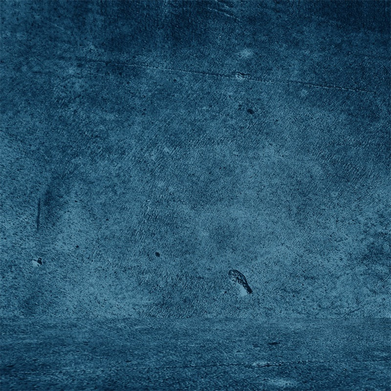 Concrete Floor Backdrop Moody Blue Texture Floor Backdrop TWW57-29