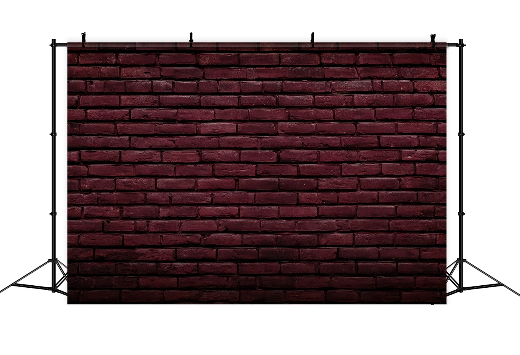 Brick Backdrop Deep Burgundy Brick Texture Brick Wall Backdrops TWW59-176
