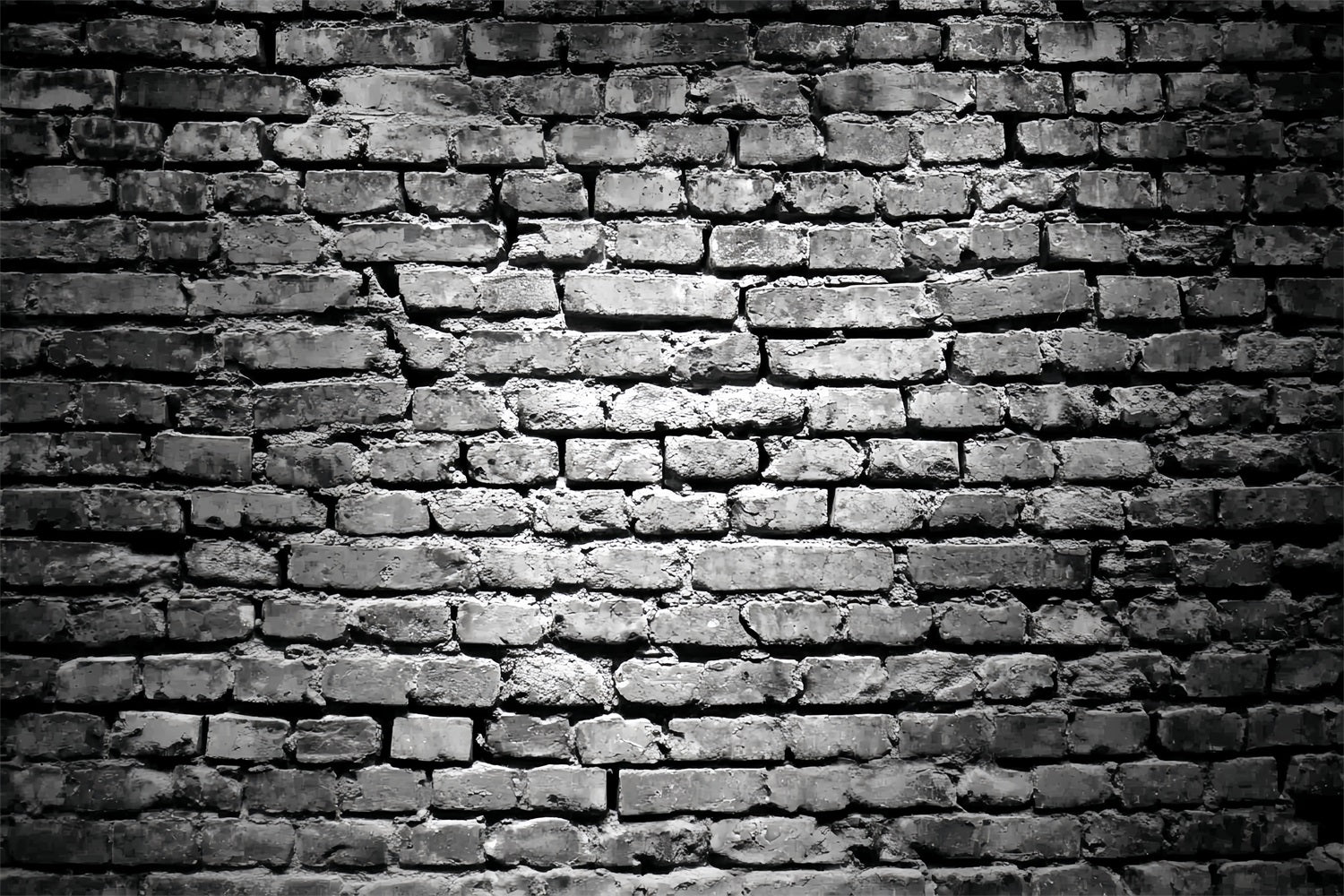 Black Brick Backdrop Grunge Black White Brick Pattern Brick Backdrop TWW59-178