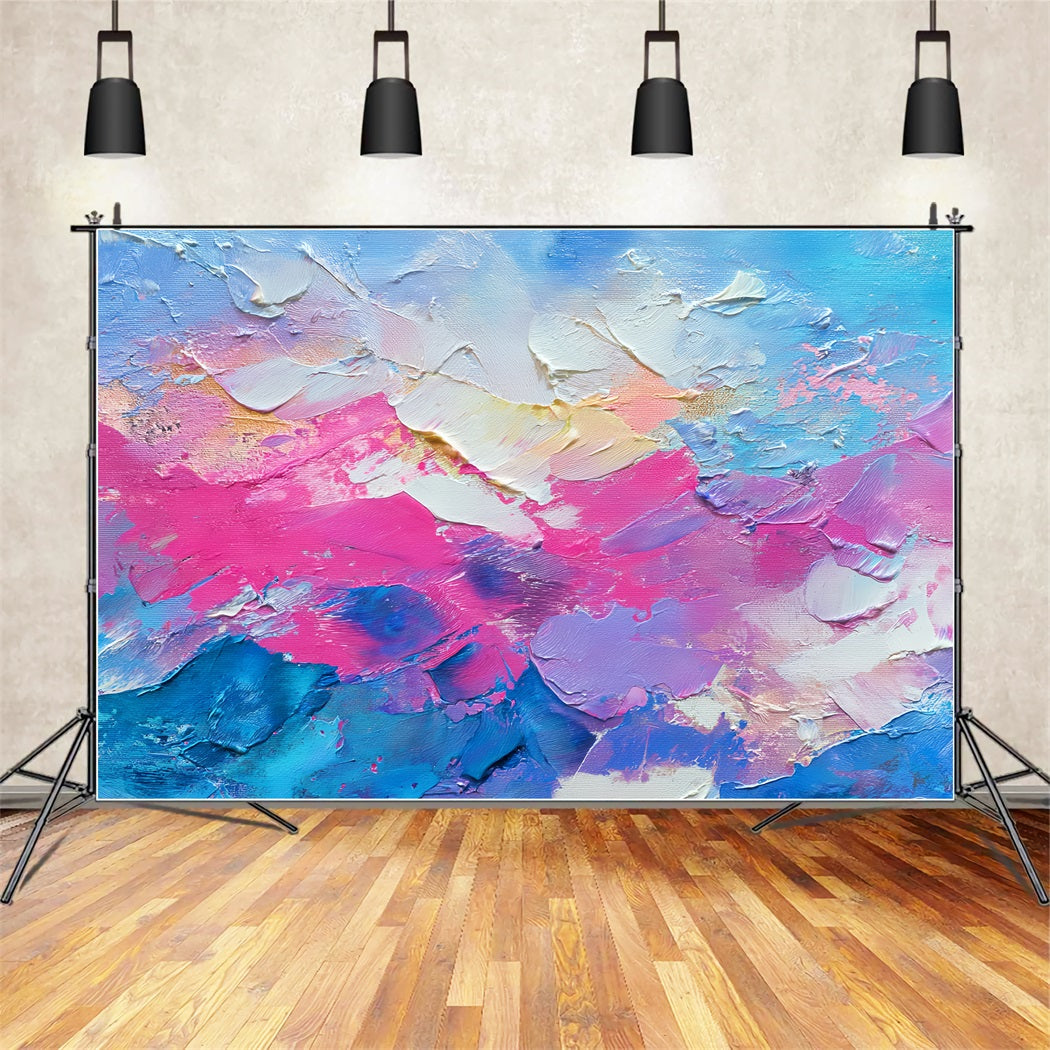 Graffiti Wall Backdrop Colorful Abstract Paint Texture Graffiti Backdrop TWW59-198