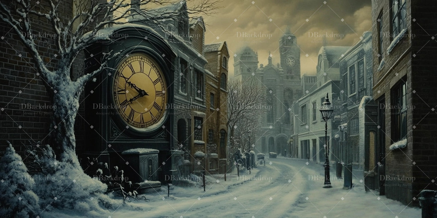 Performance Backdrops Winter London Movie Theater Backdrop CSH59-T5