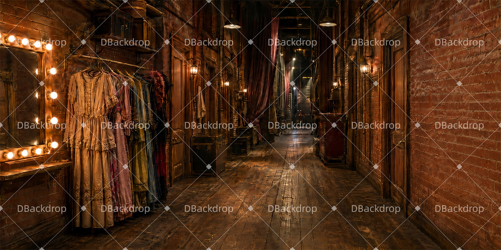 Theater Backdrops Backstage Alley Professional Stage Backdrops ZTT65-T49