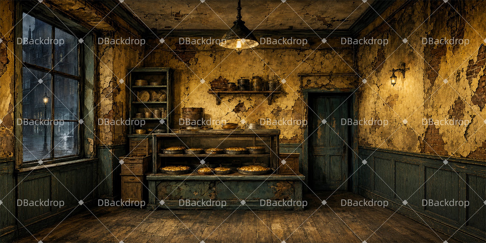 Movie Theater Backdrop Moldy Piehouse Stage Backdrop Ideas ZTT66-T100