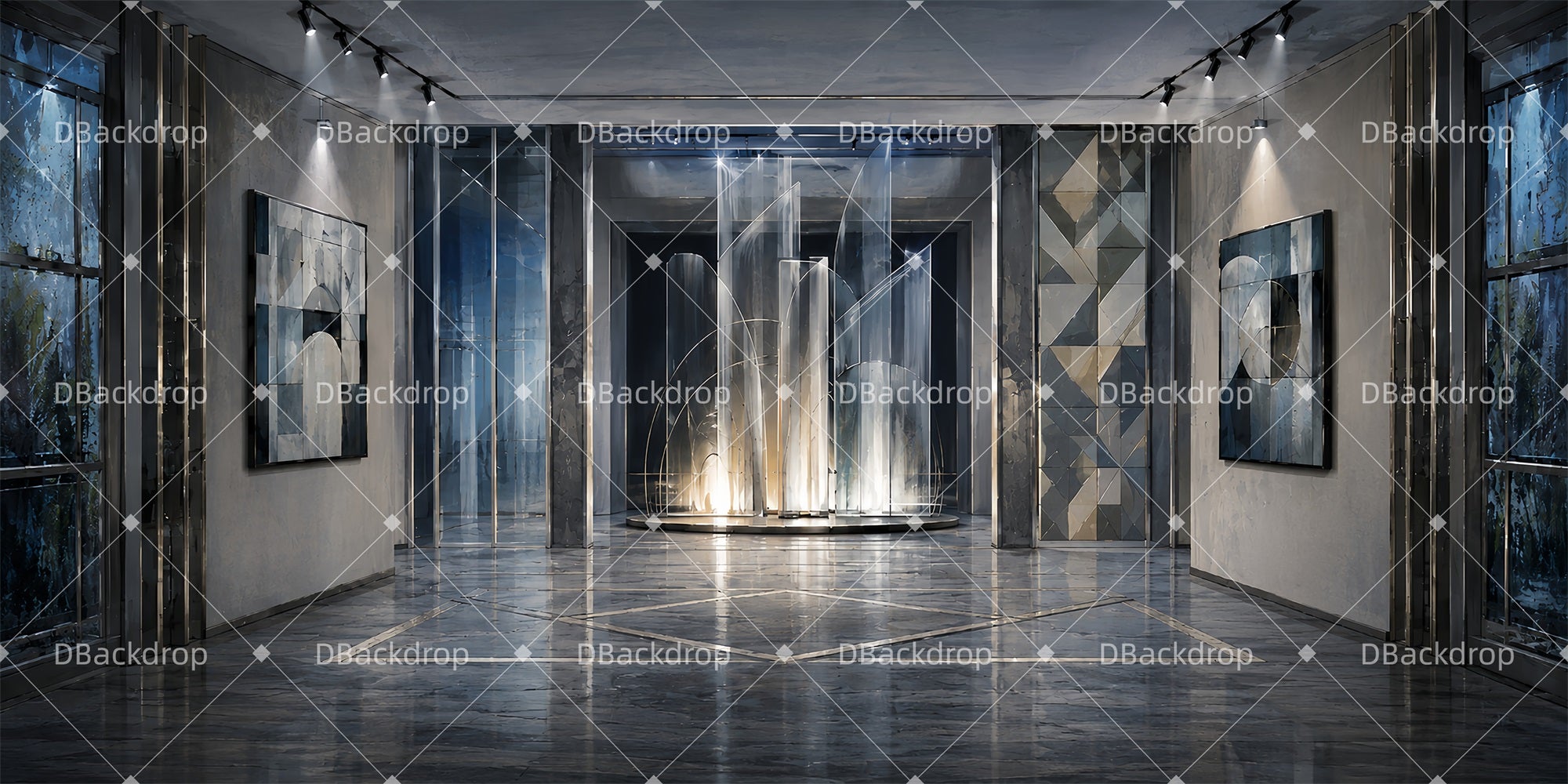 Stage Backdrop Ideas Art Hallway Backdrop For Theater ZTT66-T86