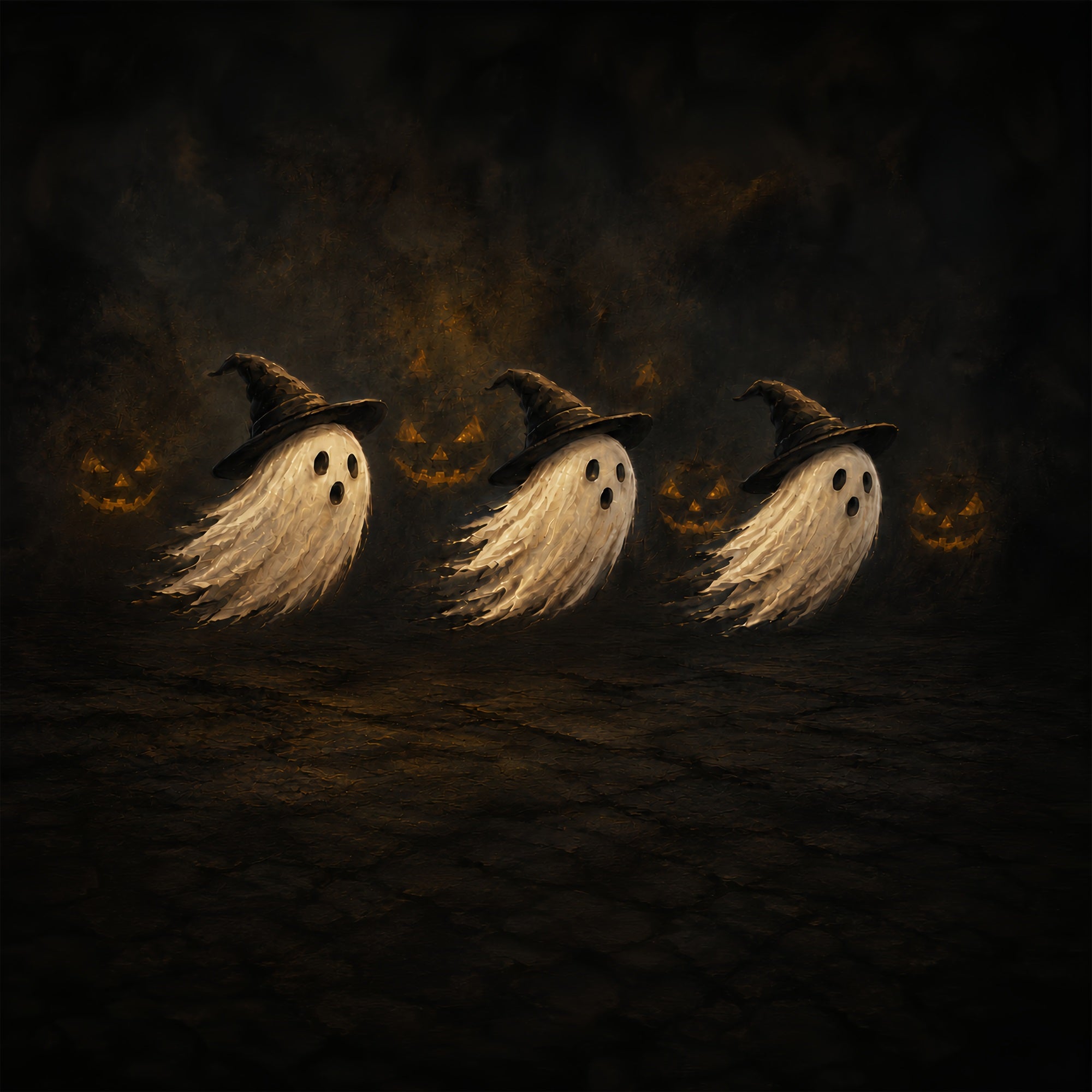 Ghost Halloween Garage Door Cover Floating Ghost Pumpkin Shadow Halloween Garage Door Decoration ZTT68-29-1 car