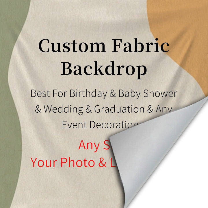 Custom Backdrop Service-Personalized Your Photo