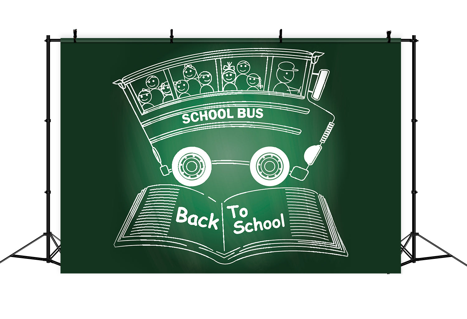 Back to School Magical School Bus Backdrop BRP7-21 – Dbackdrop