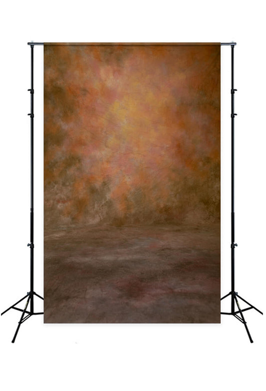 Abstract Backdrop Red Yellow Old Master Photo Background MR-2155