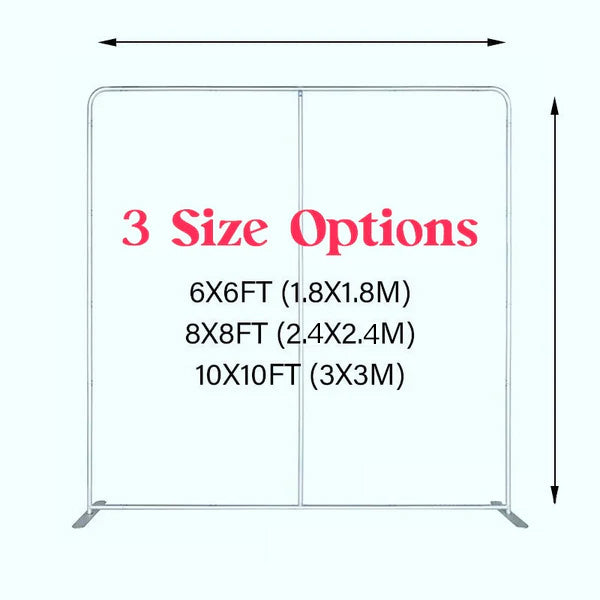 Red Carpet Event Graduation Tension Backdrop Gold Curtain Luxury Stage Class Of 2026 Backdrop RR63-109