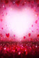 Red Pink Hearts Sparkle  Backdrop for Valentine Photos