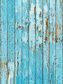 Blue Peeling Wood Wall Photography Backdrops