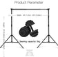 Backdrop Stand Kit Adjustable Background Support System Stand Kit PR2