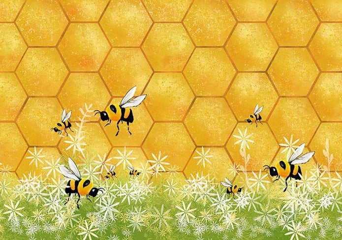 Honey Bee  Newborn Backdrops for Photography 